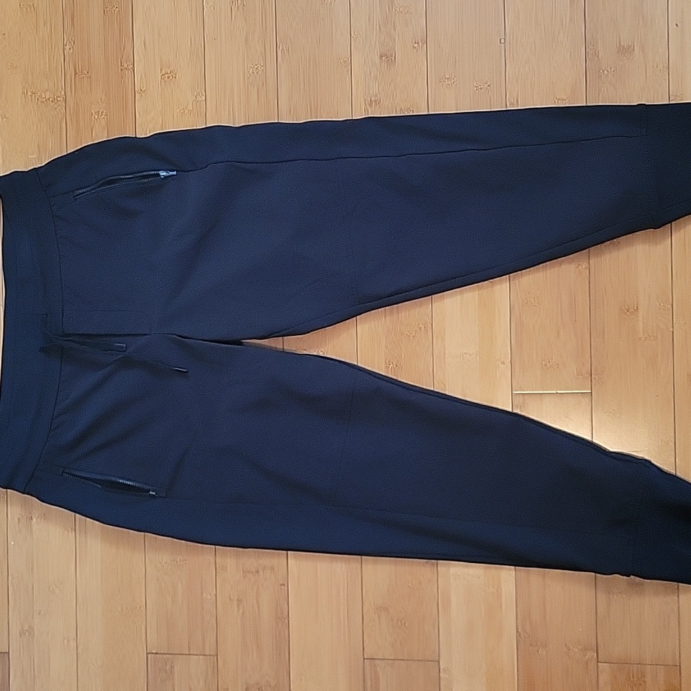 Athleta Womens Black Jogger Pants Headlands Hybrid Joggers